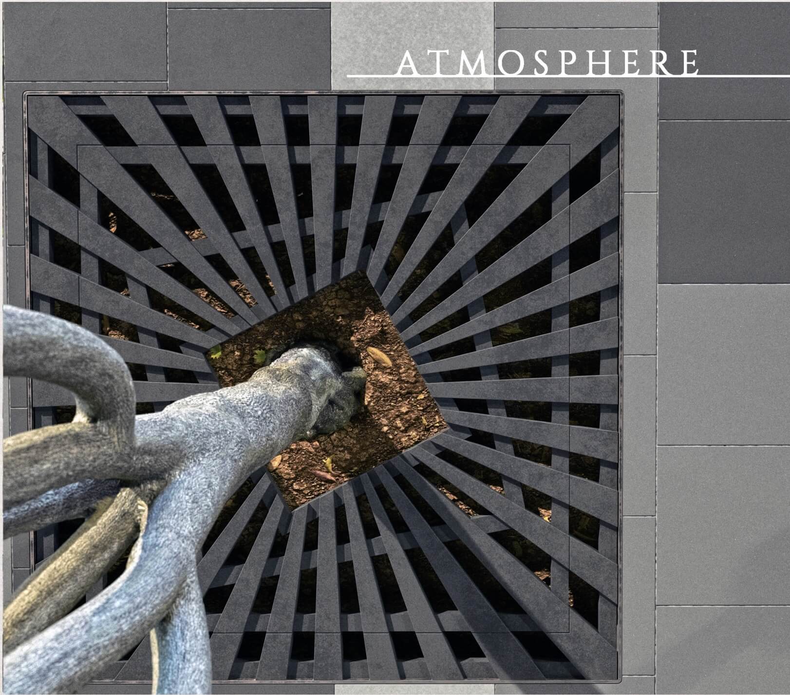 Приствольная решетка для дерева ZKING ATMOSPHERE 1.2х1.2м Черная в Гурьевске фото