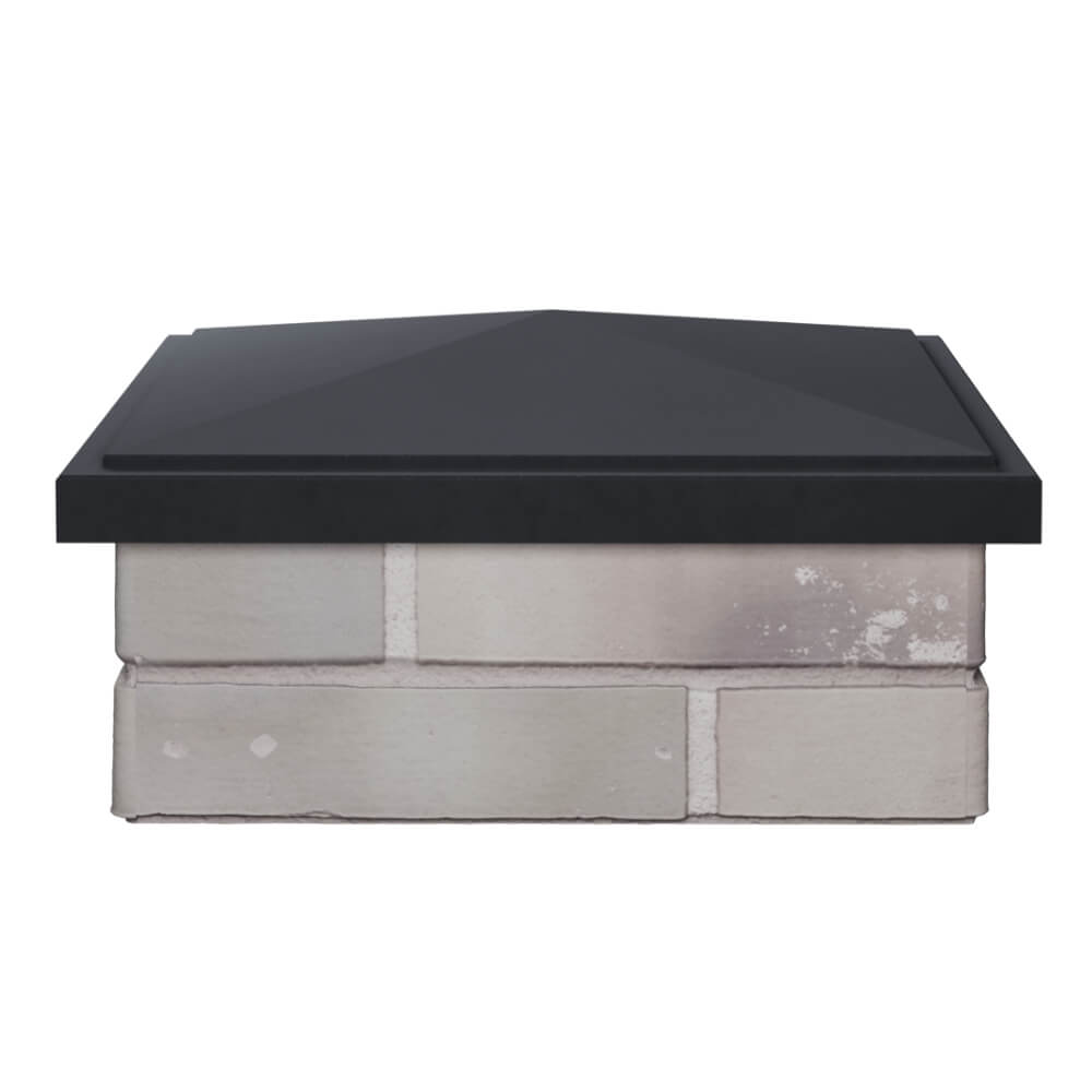 Колпак Zking БонаМоно Серый на столб 1.5х1.5 кирпича (385х385, 400х400мм) Гурьевск фото