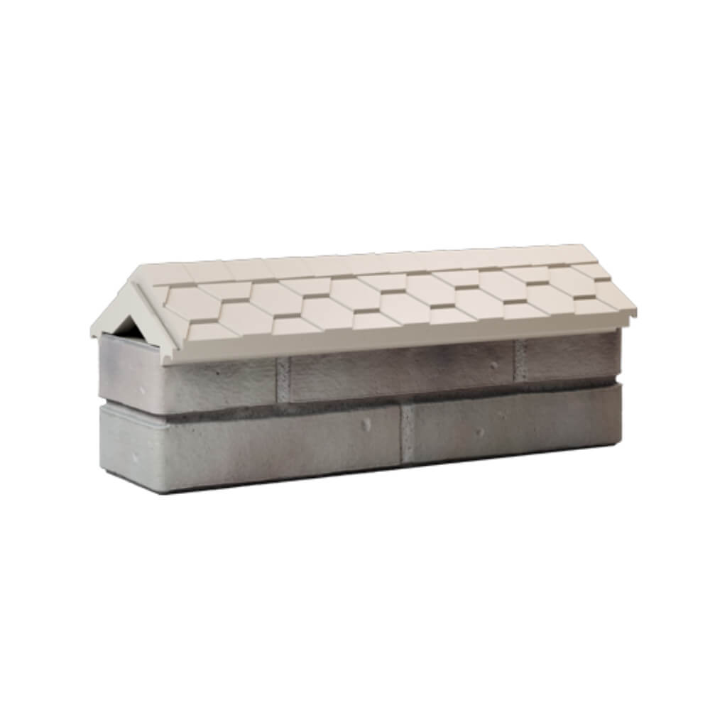 Парапет Zking Эверест Бежевый с посадкой на 0.5 кирпича (130мм) Гурьевск фото