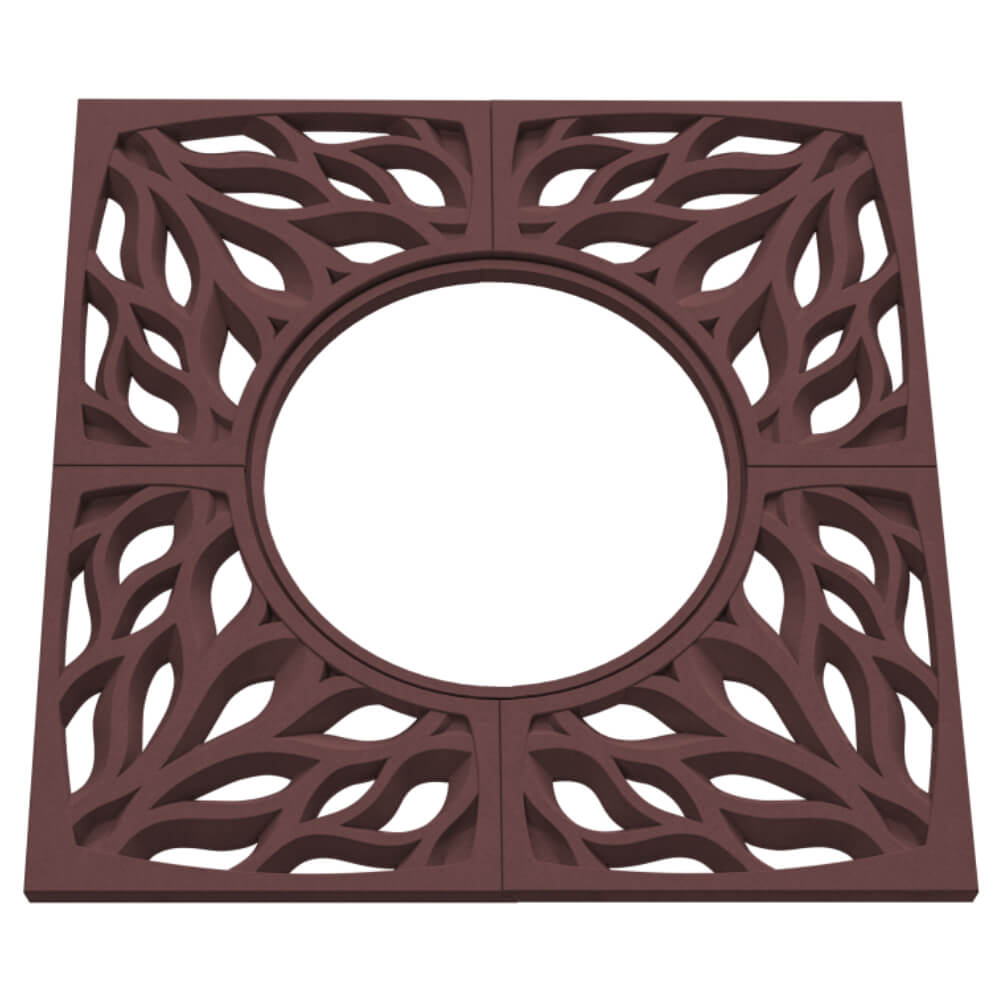 Приствольная решетка для дерева ZKING CRUST 1.2х1.2м Коричневая в Гурьевске фото