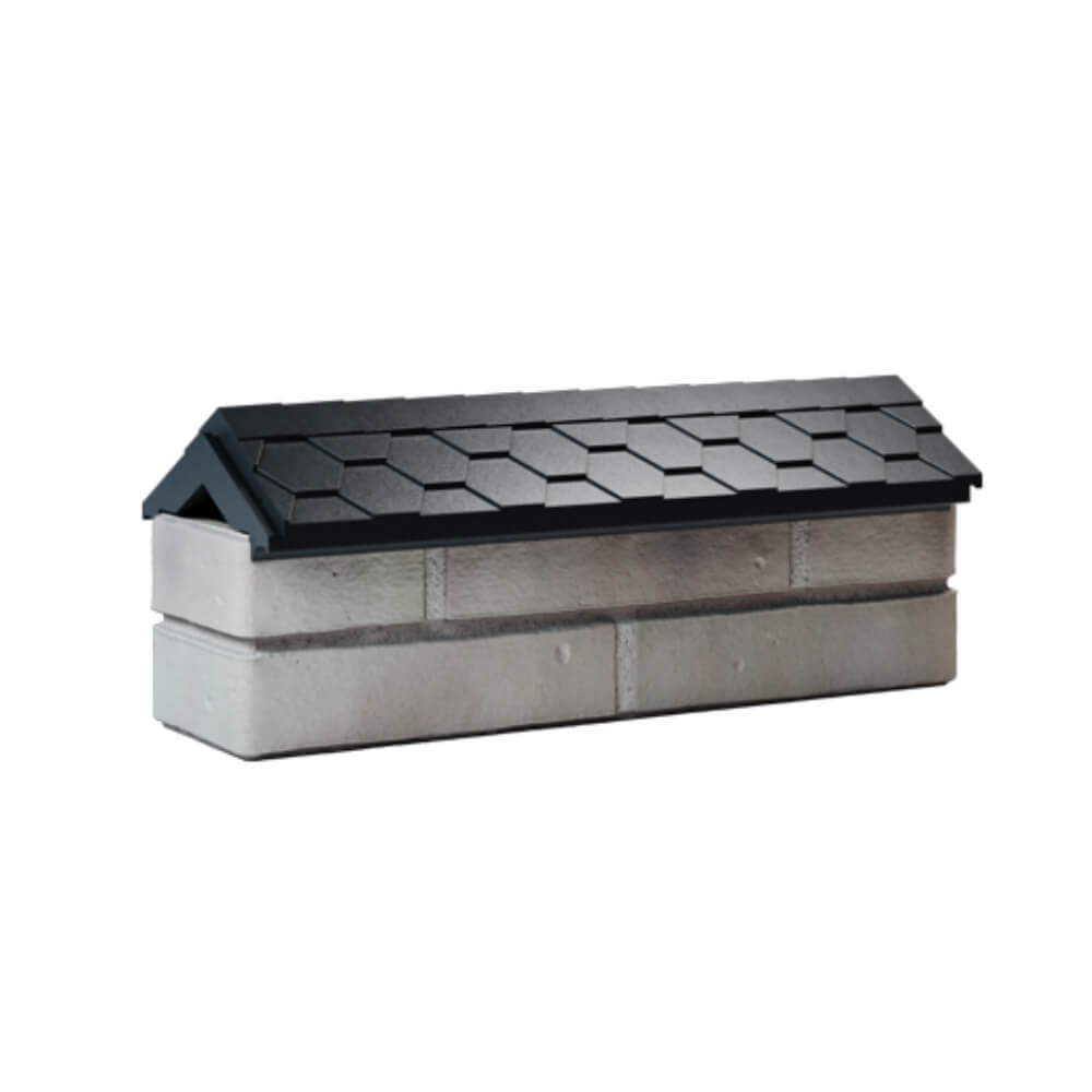 Парапет Zking Эверест Черный с посадкой на 0.5 кирпича (130мм) Гурьевск фото