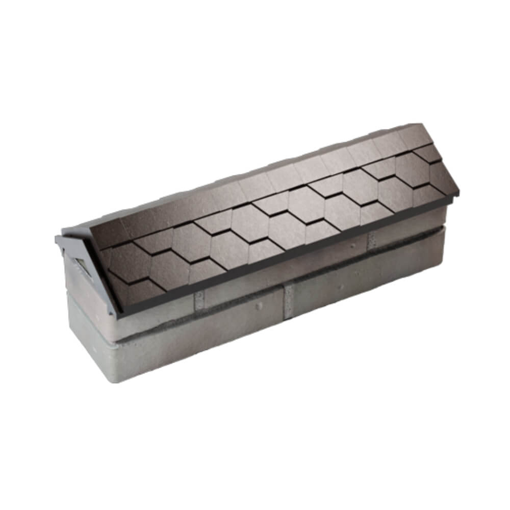 Парапет Zking Эверест Коричневый с посадкой на 0.5 кирпича (130мм) в Гурьевске фото