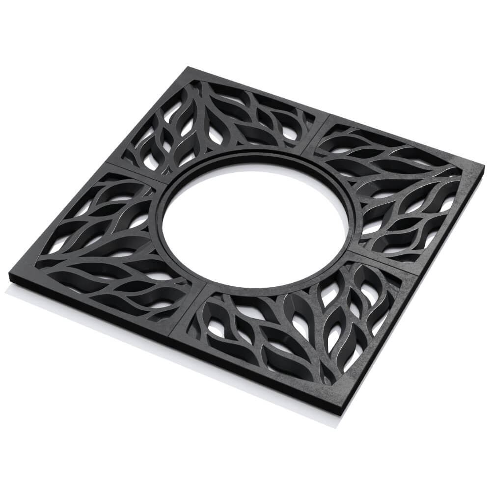 Приствольная решетка для дерева ZKING CRUST 1.2х1.2м Черная в Гурьевске фото