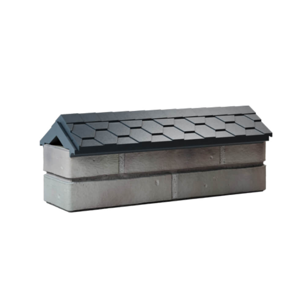 Парапет Zking Эверест Серый с посадкой на 0.5 кирпича (130мм) Гурьевск фото