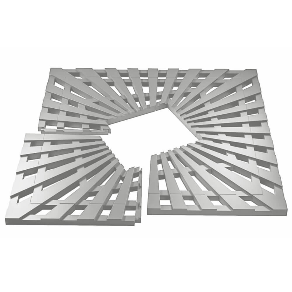 Приствольная решетка для дерева ZKING ATMOSPHERE 1.2х1.2м Бежевая в Гурьевске фото