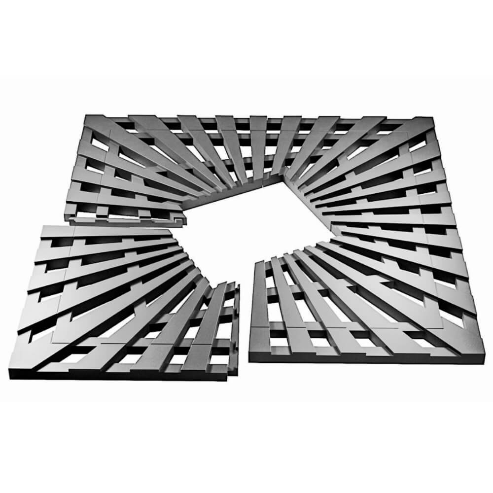 Приствольная решетка для дерева ZKING ATMOSPHERE 1.2х1.2м Серая в Гурьевске фото