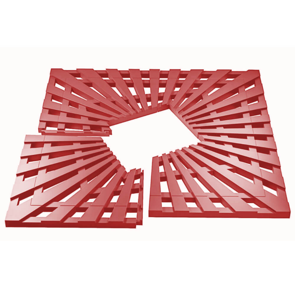 Приствольная решетка для дерева ZKING ATMOSPHERE 1.2х1.2м Красная в Гурьевске фото