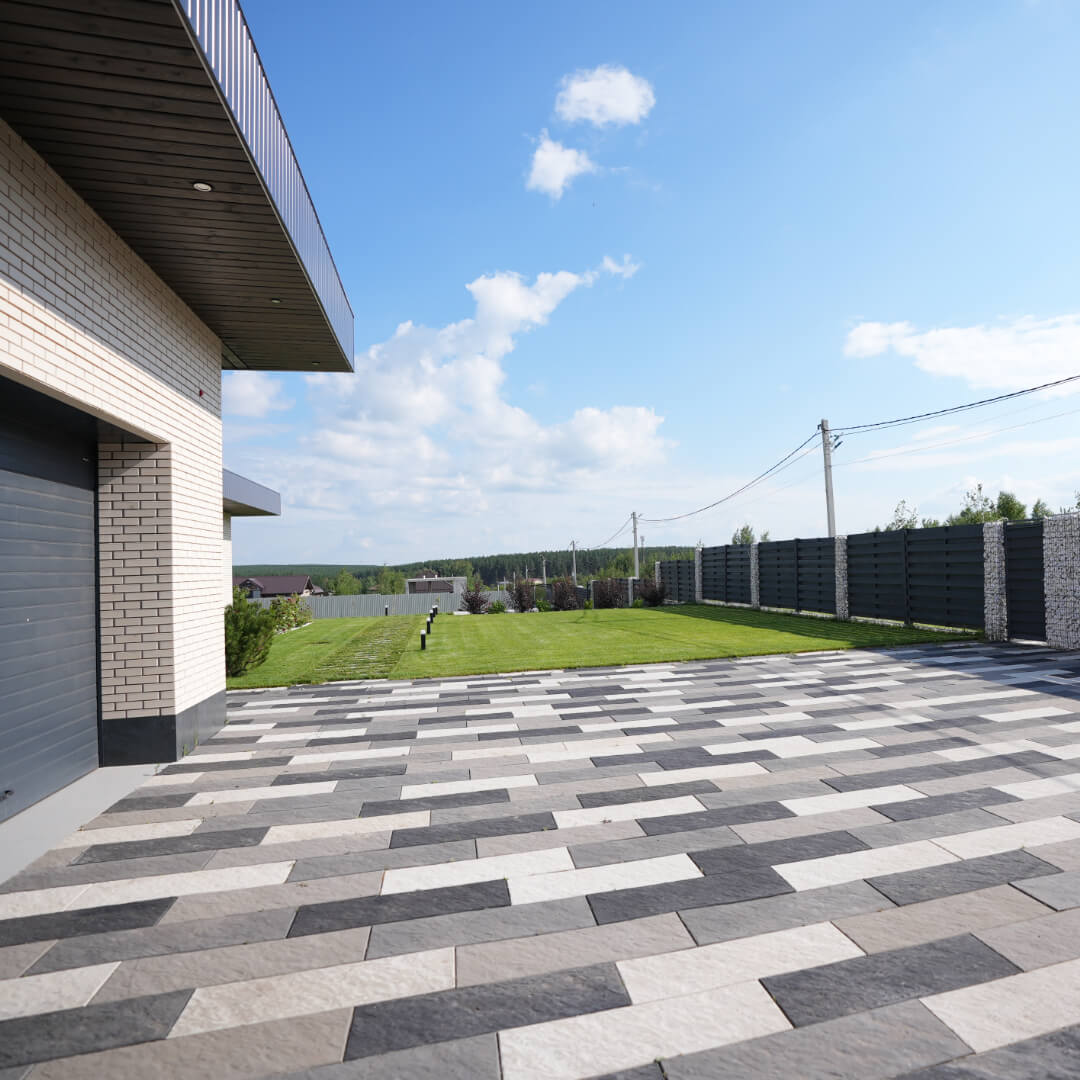 Шаговая плита STONE Графитовый Серый 990х330х55мм в Гурьевске фото